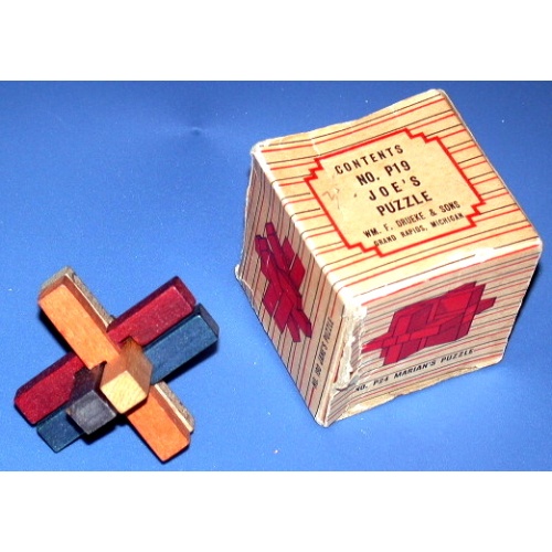 Joe's Puzzle, vintage burr