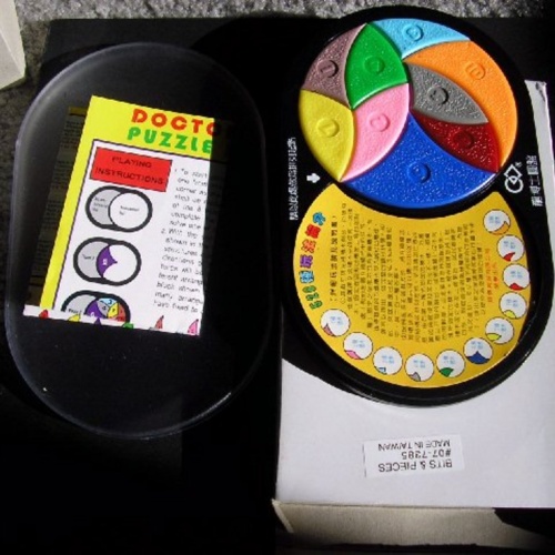 Doctor's Puzzle Board, Bits and Pieces 07-7385