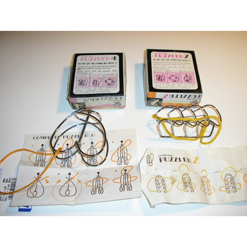 Computer Puzzler 2, 4 (disentanglement)