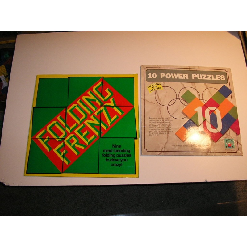 Folding Frenzy and "10 Power Puzzles"