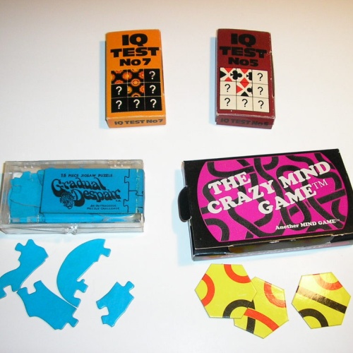 Gradual Despair, Crazy Mind Game, and IQ Test puzzles