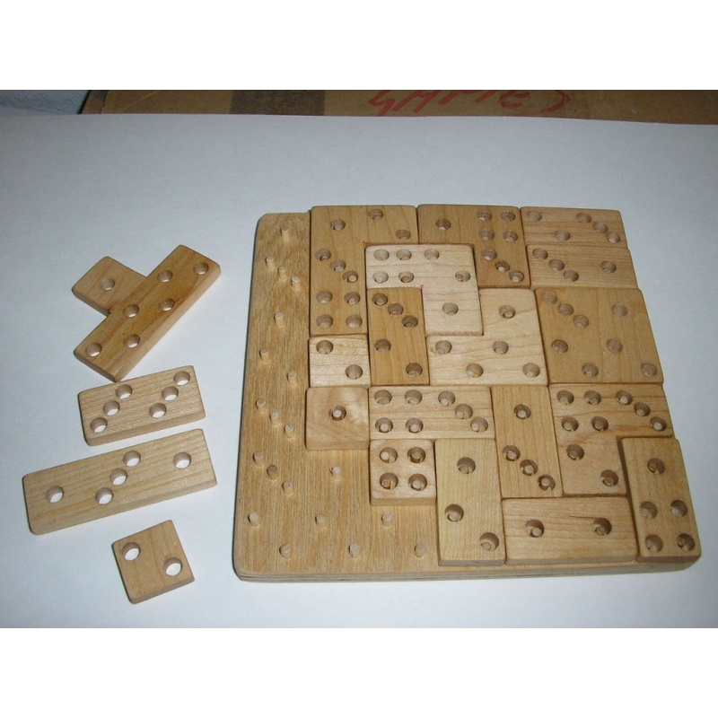 Unknown - Tiles on pegs - Christopher Dilly