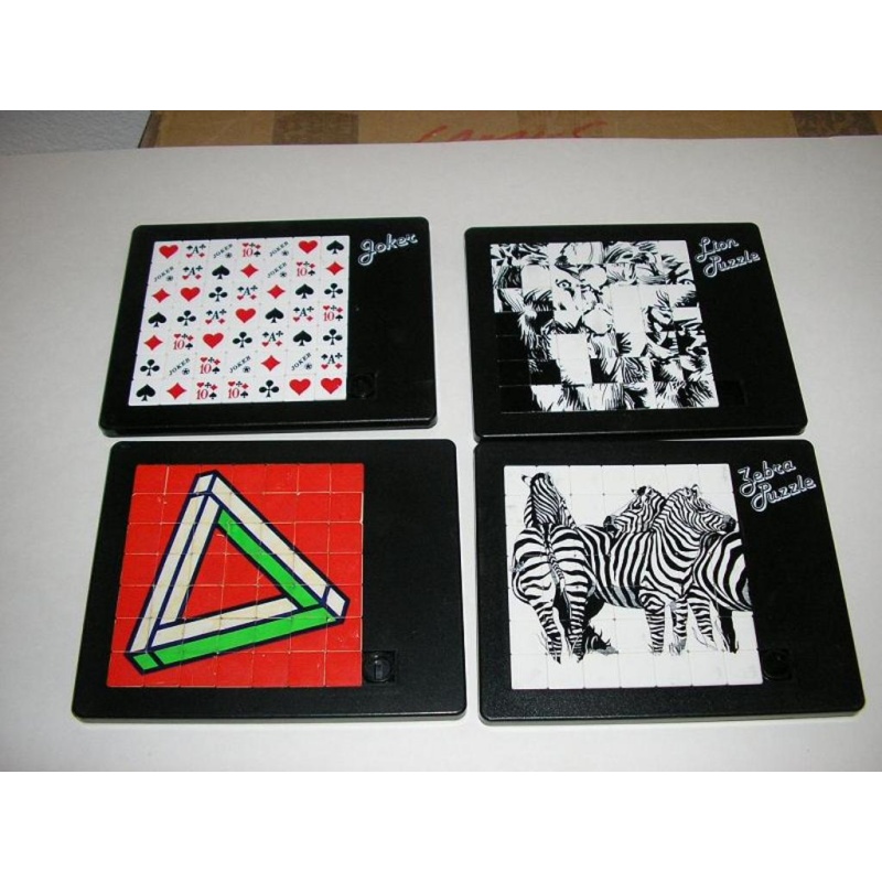 Assorted sliding puzzles