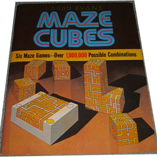 MAZE CUBES by Larry Evans   Hard to Find