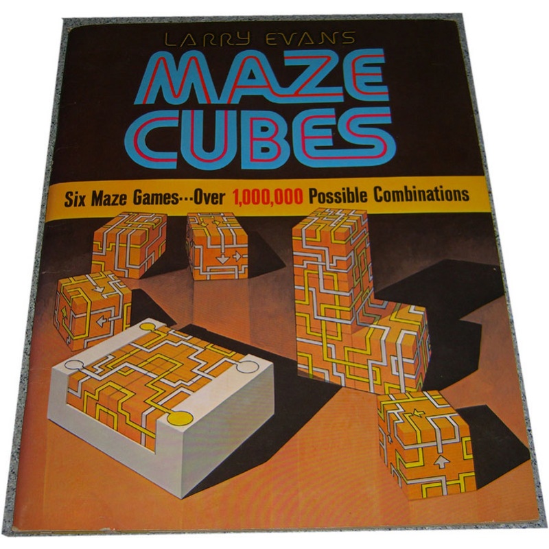 MAZE CUBES by Larry Evans   Hard to Find