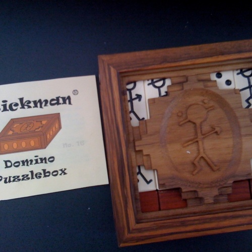 Stickman Domino Puzzle box (Stickman Number 16)