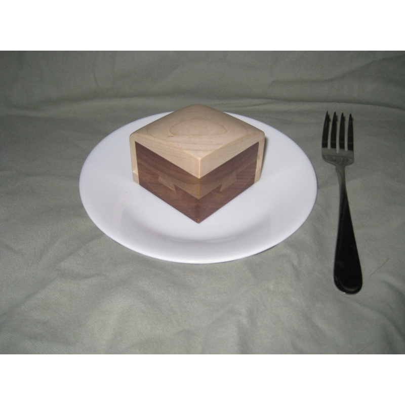 Marbelled Walnut Sheet Cake