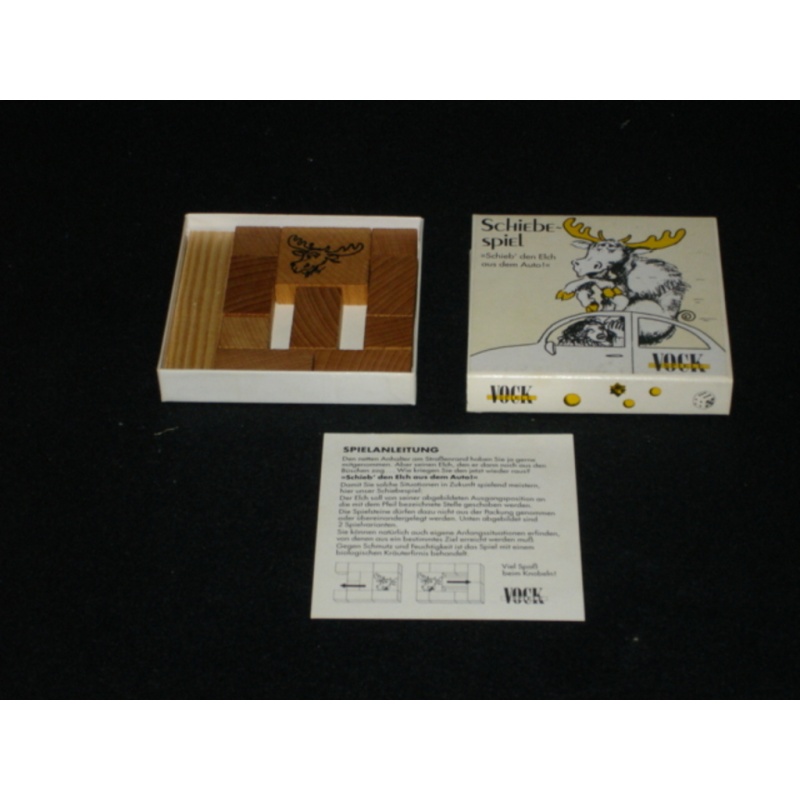 Schieb den Elch aus dem Auto