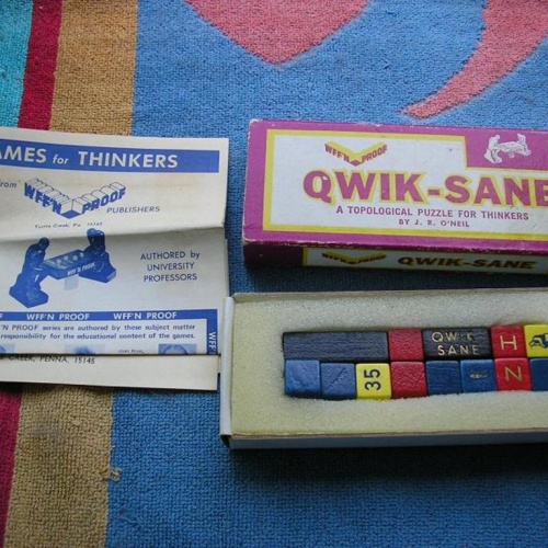 Qwik-Sane, Wff'n Proof puzzle