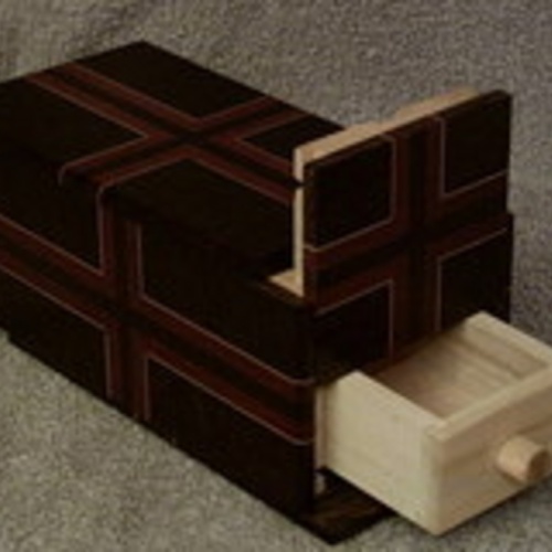 Stickman No 8 Puzzlebox (wenge)