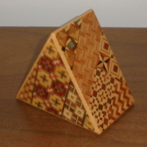 triangular prism japanese puzzle box