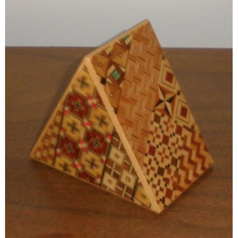 triangular prism japanese puzzle box