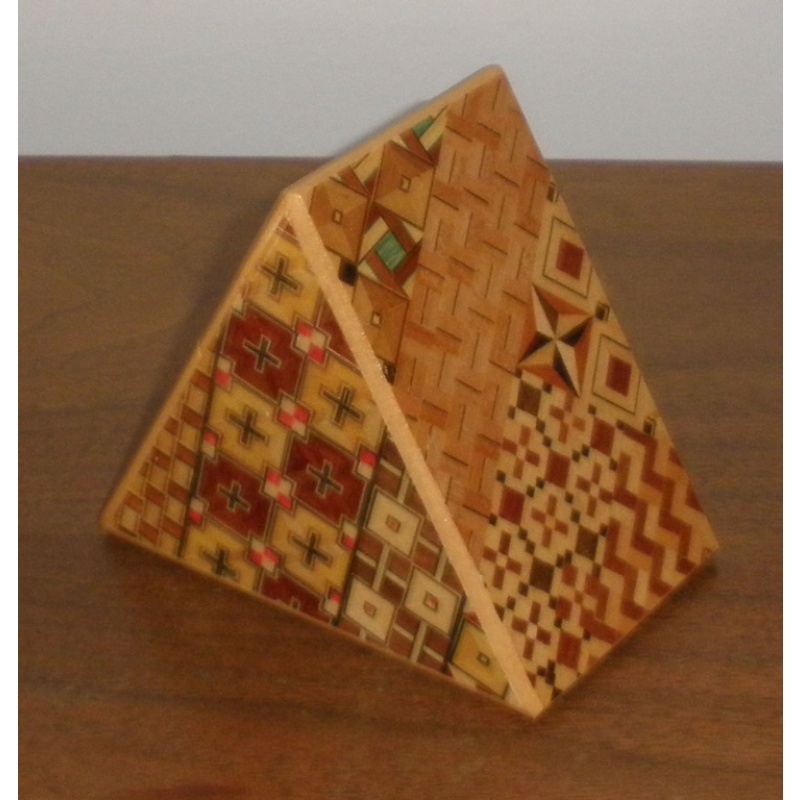 triangular prism japanese puzzle box