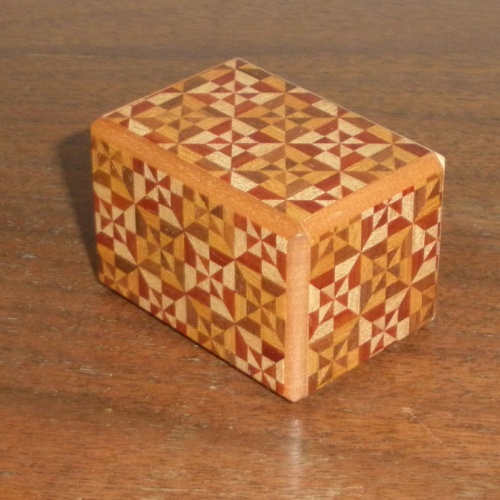 OKIYAMA mame vintage 18 step puzzle box