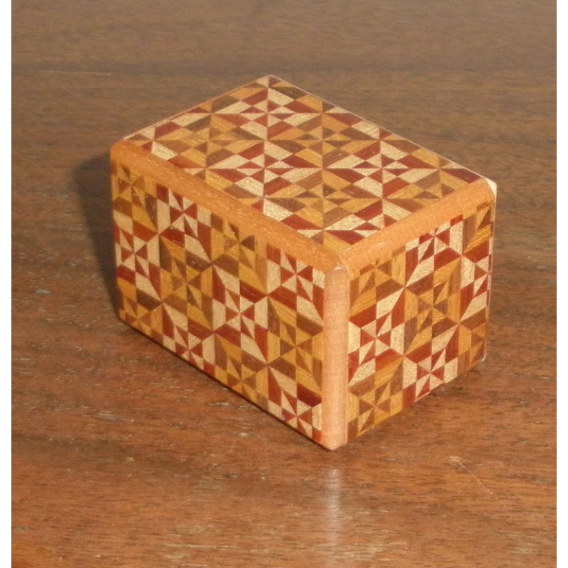 OKIYAMA mame vintage 18 step puzzle box
