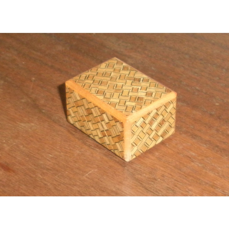 OKIYAMA mame vintage 4 step puzzle box RARE DRAWER