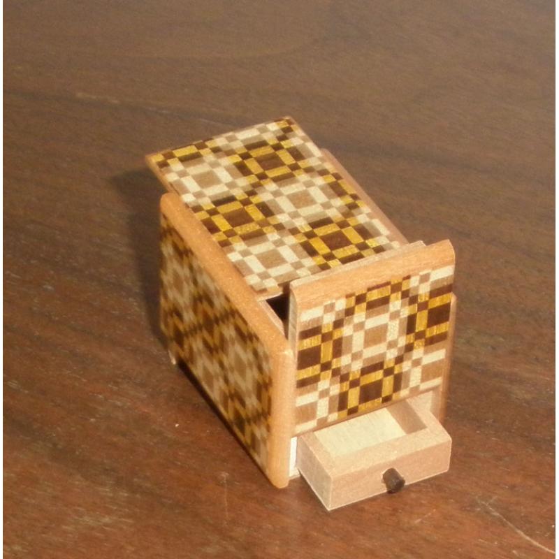  mame modern puzzle box 4 step drawer