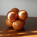 interlocking spheres makes a small sized puzzle