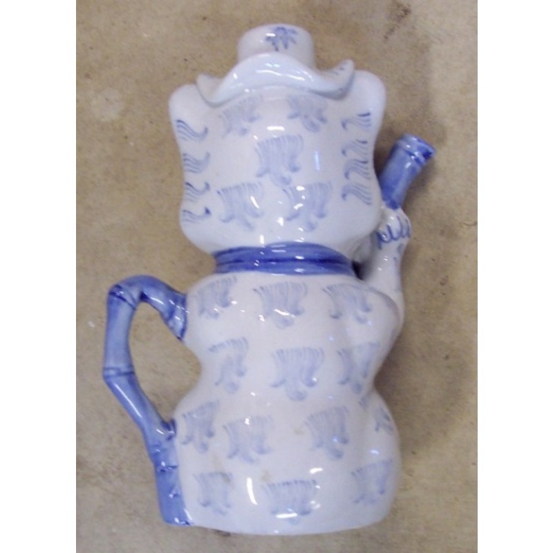 Porcelain BEAR Shaped Bottom-Filling Puzzle Jug