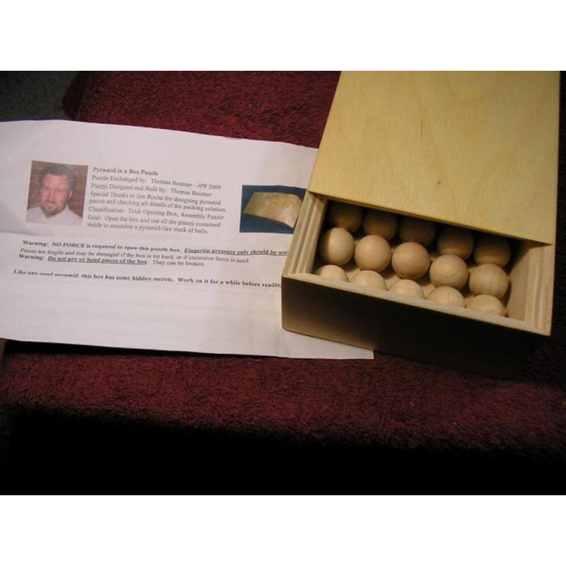 Pyramid in a Box - Exchange Puzzle IPP29