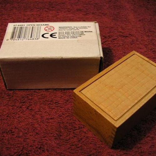 Open Sesame trick box- Bits and Pieces 07-6483
