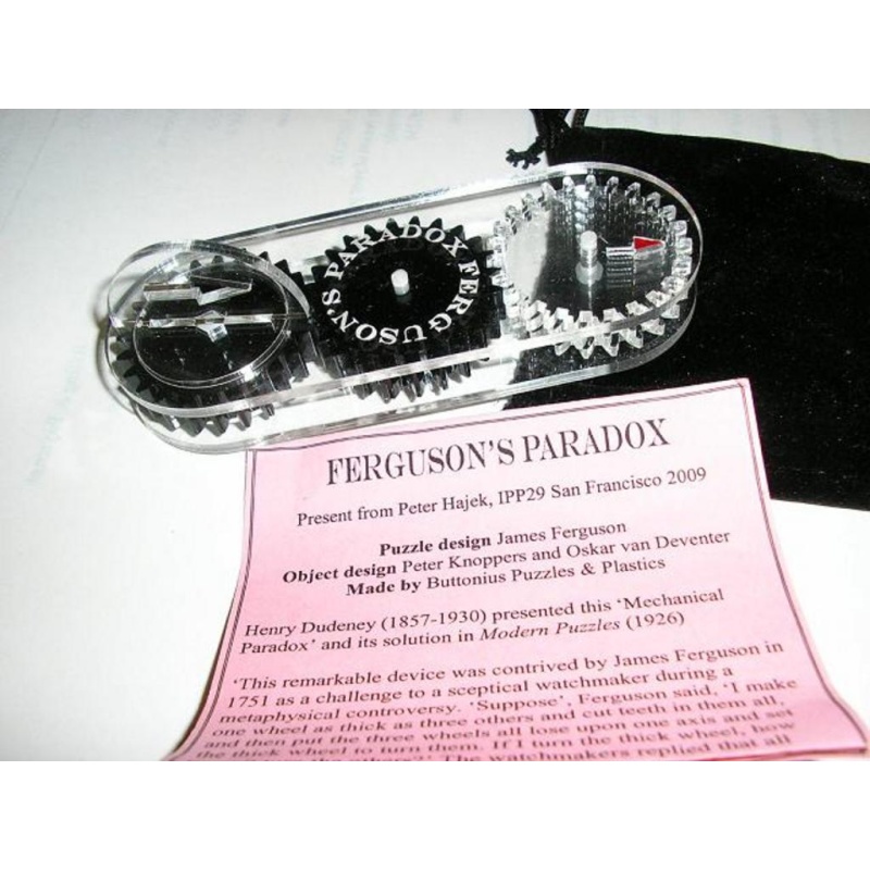 Ferguson's Paradox - IPP29 exchange puzzle