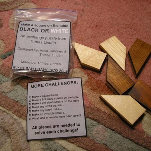 Black or White - IPP29 Exchange Puzzle
