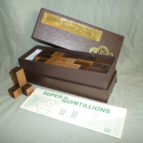 Quintillions + Super Quintillions pentacube puzzles