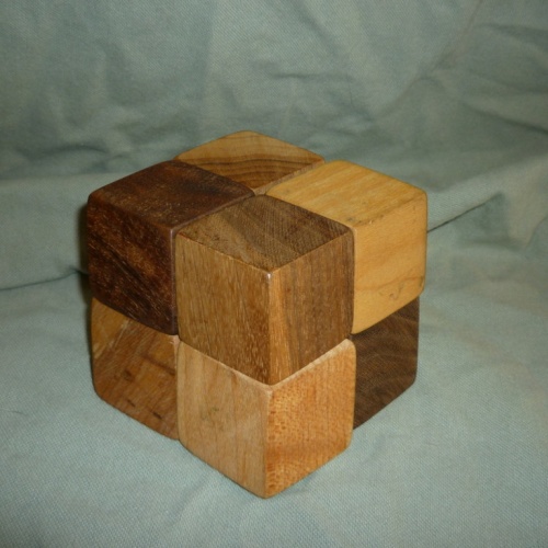 rhombic magnetic puzzle