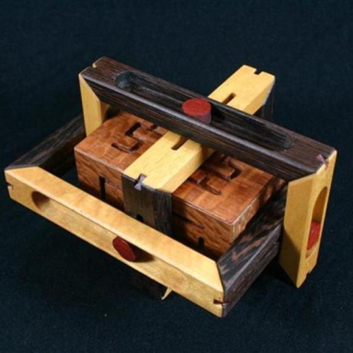 Stickman Try-Knot Puzzle Box