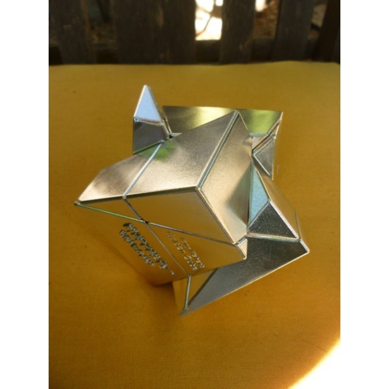Tony Fisher's Golden Cube (silver version)