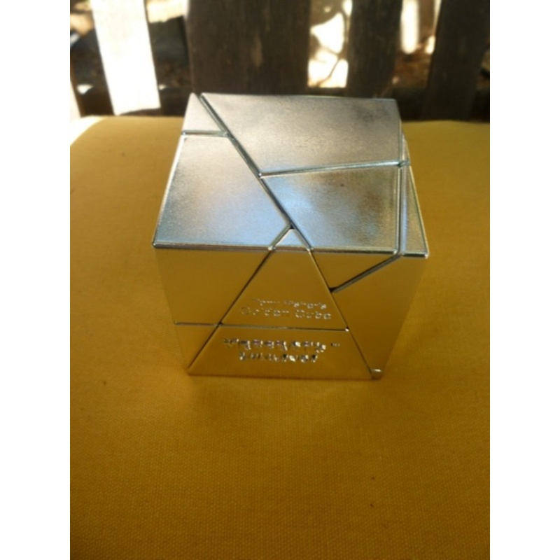 Tony Fisher's Golden Cube (silver version)