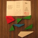 Christmas Puzzle Triangle