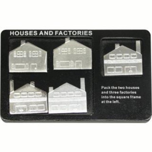 B & P Houses and Factories Packing Puzzle