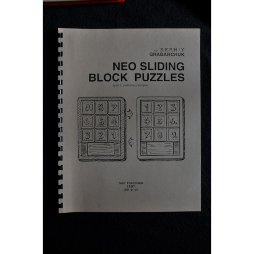 Neo Sliding Block Puzzles Part II  Preliminary Sample