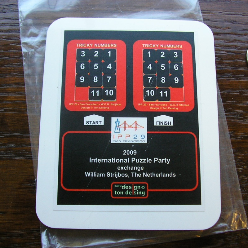 Tricky Numbers, design by Ton Delsing