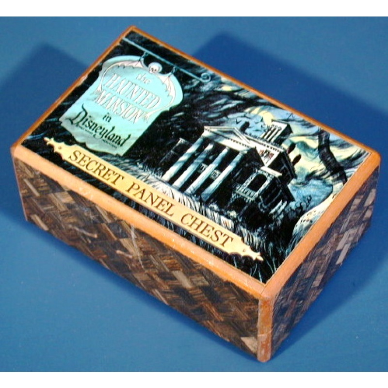 Haunted Mansion in Disneyland Secret Panel Chest