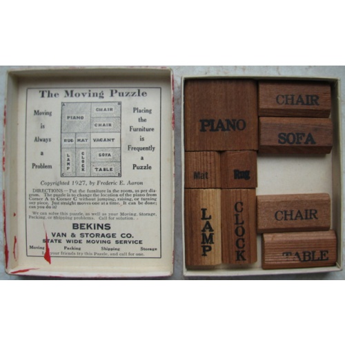 The Moving Puzzle, Bekins Van & Storage