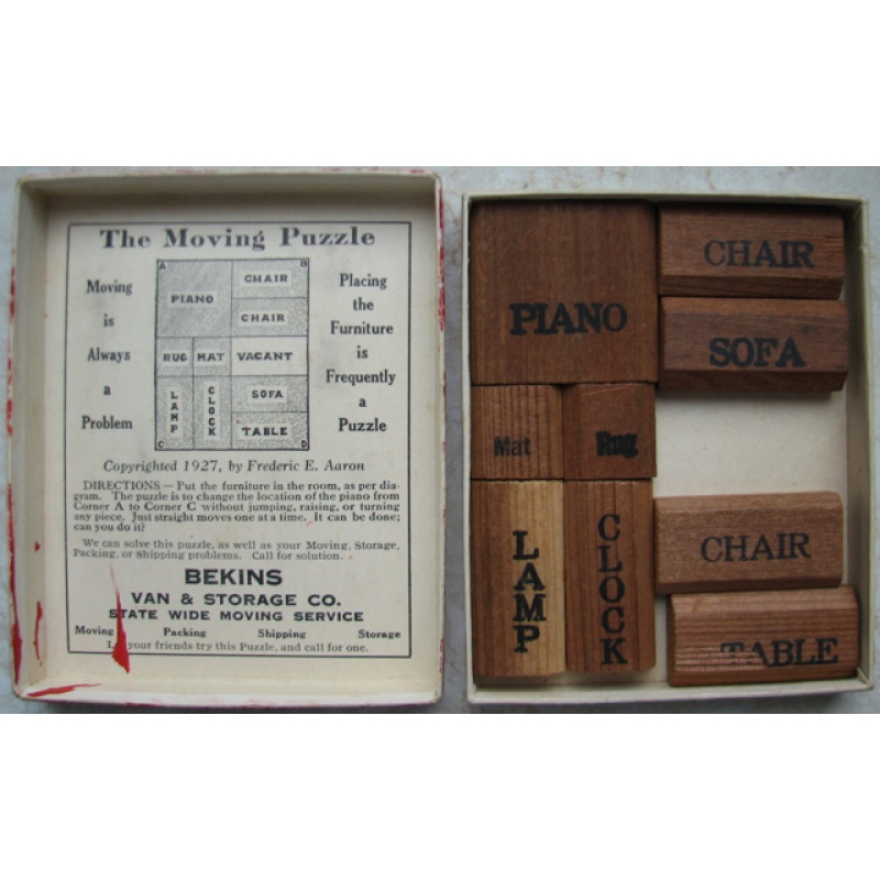 The Moving Puzzle, Bekins Van & Storage
