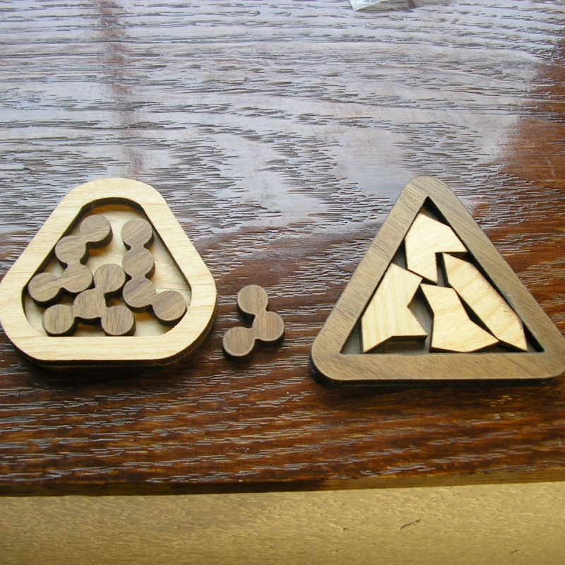 TriangleQuorn (2006) and MixTeaser2 (2005) by William Waite