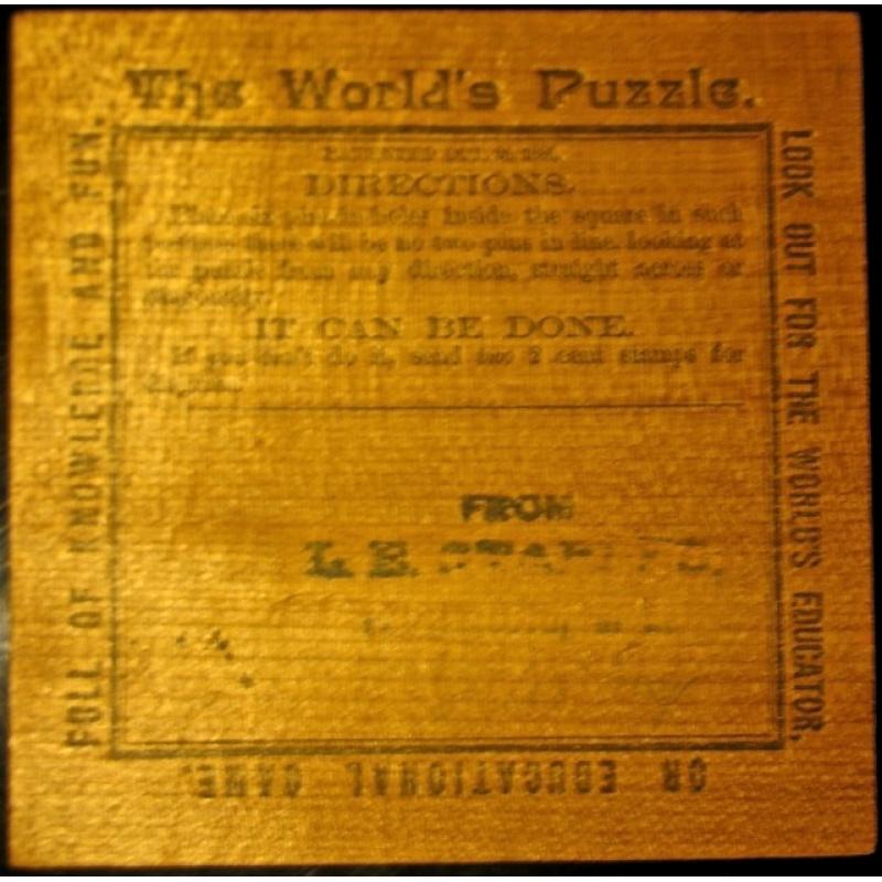 The World&#039;s Puzzle, ©1886
