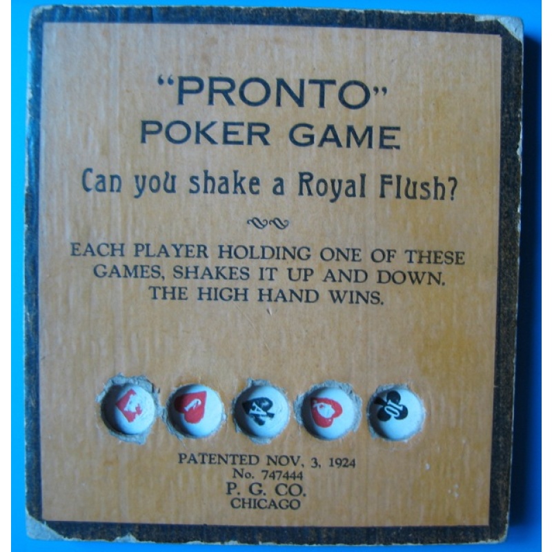 Pronto Poker Game