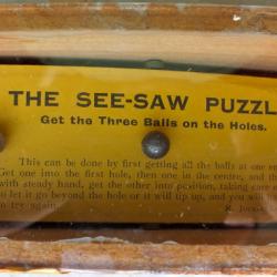 The See-Saw Puzzle