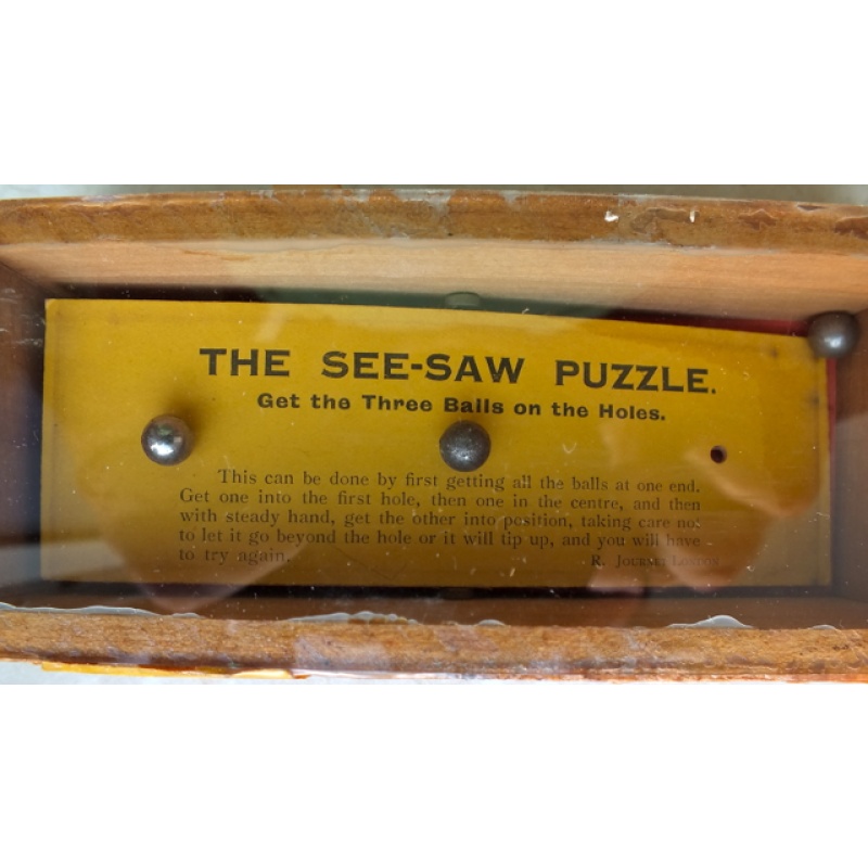 The See-Saw Puzzle