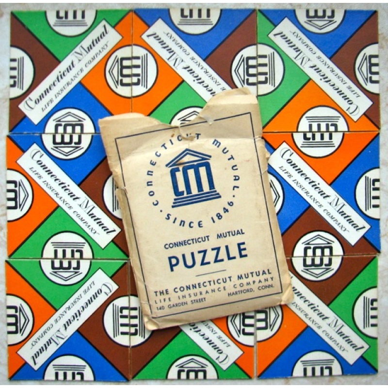 Connecticut Mutual Edge Matching Puzzle