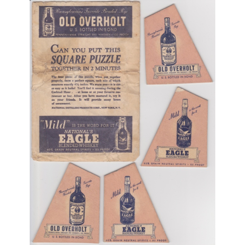 National Distillers Square Puzzle