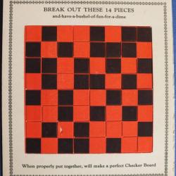 The Great Nut House (Checkerboard) Puzzle