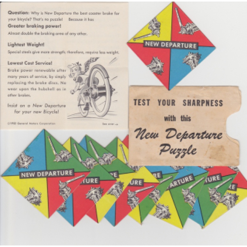 New Departure Puzzle - 1952 General Motors Premium