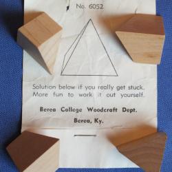 Triangular Pyramid puzzle