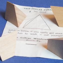 Triangular Pyramid puzzle